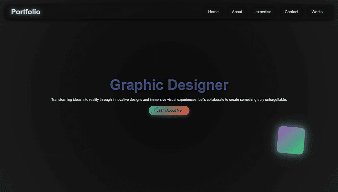 Eclipse: A Professional Portfolio Showcase